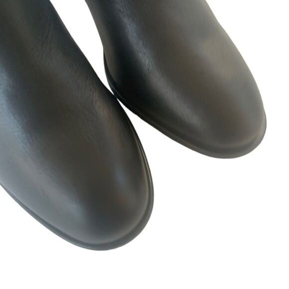 Draper James Leather Tegan Dress Boot Black with Buckle Size 10 NWT - Picture 11 of 15